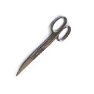 TESOURA CURVA LARGA 4,5"