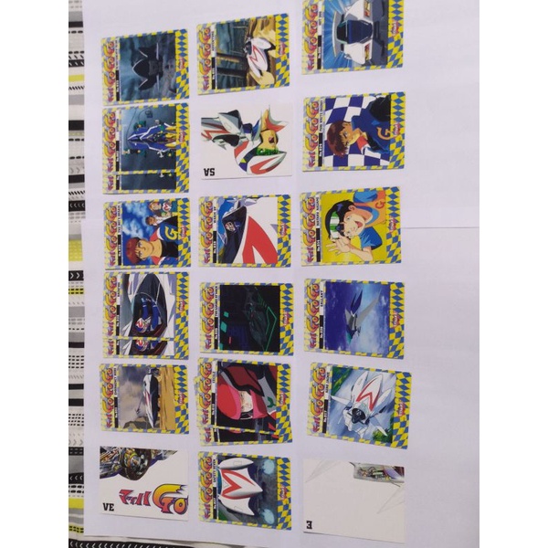 Cards 18 Speed Racer | Shopee Brasil
