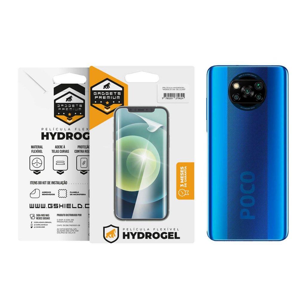 Película Traseira de Hydrogel Gshield para Xiaomi Poco X3 / X3 Pro / X3 NFC Proteção e Durabilidade