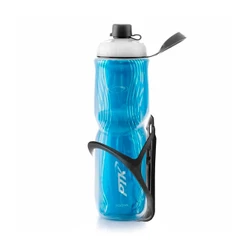 Caramanhola Linea 700ml Azul c/ Suporte Garrafa para Bike