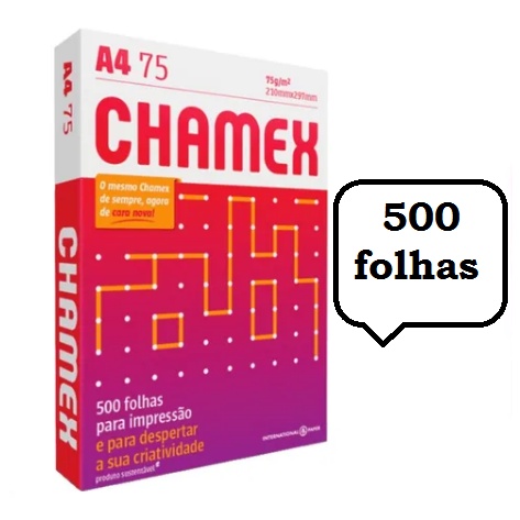 Chamex 500 Folhas: Onde Comprar | BuscaProdutos