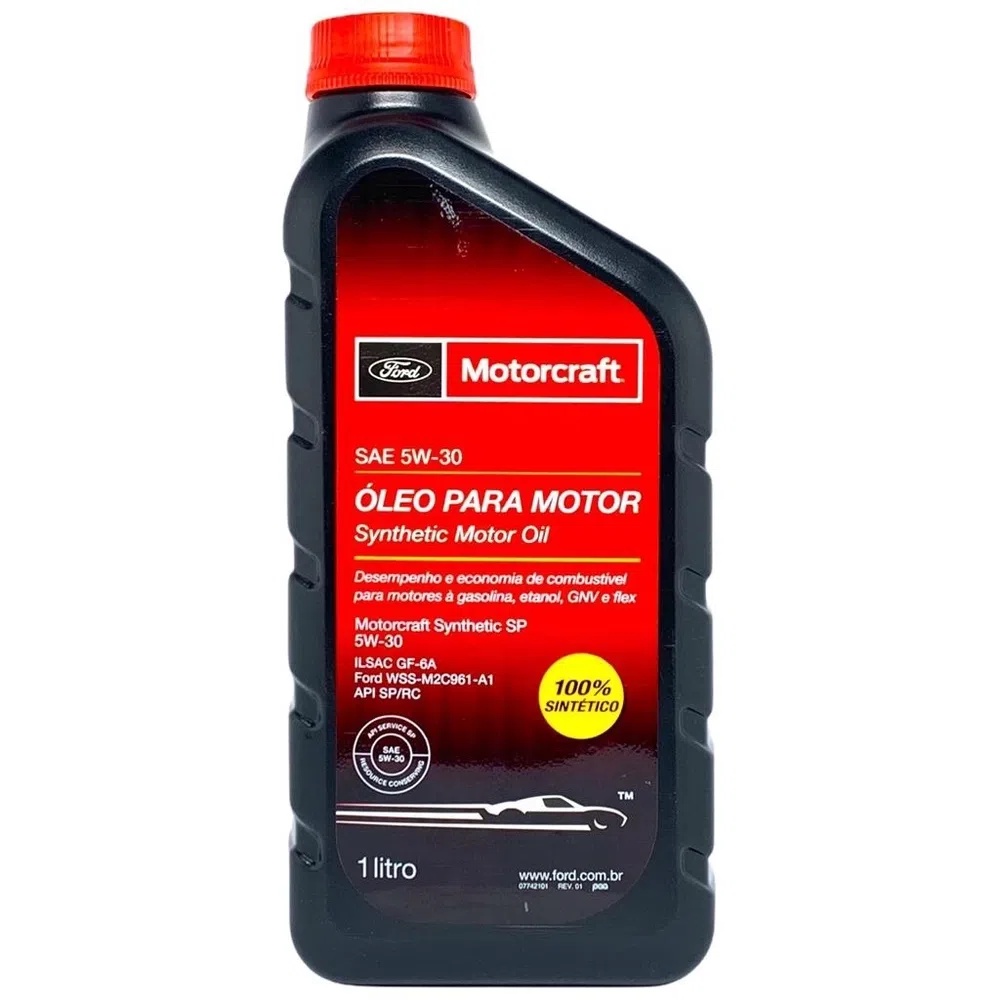 Óleo do Motor Motorcraft 5W30 API SP 100% Sintético 1L
