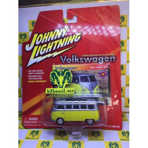 Bx479 Johnny Lightning 1965 Samba Bus Kombi Volkswagen Vw H3