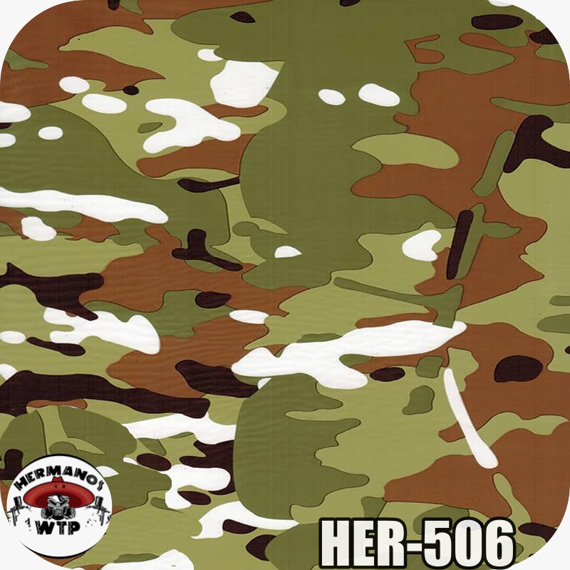 Película Pintura Hidrográfica Wtp 0,50x1 Camuflado Multicam 2 HER-506