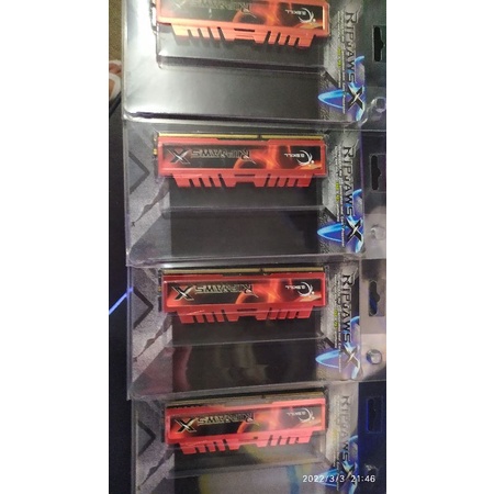 Memórias G.Skill Ripjaws DDR3 1600mhz - UNIDADE