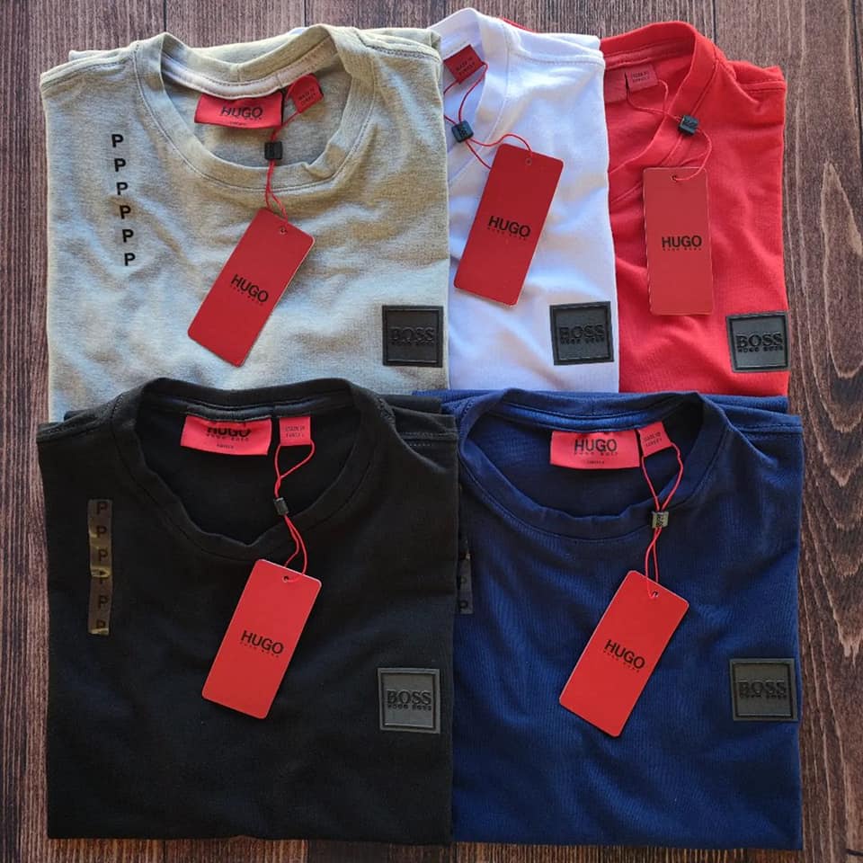 Camiseta Básica Masculina Hugo Boss