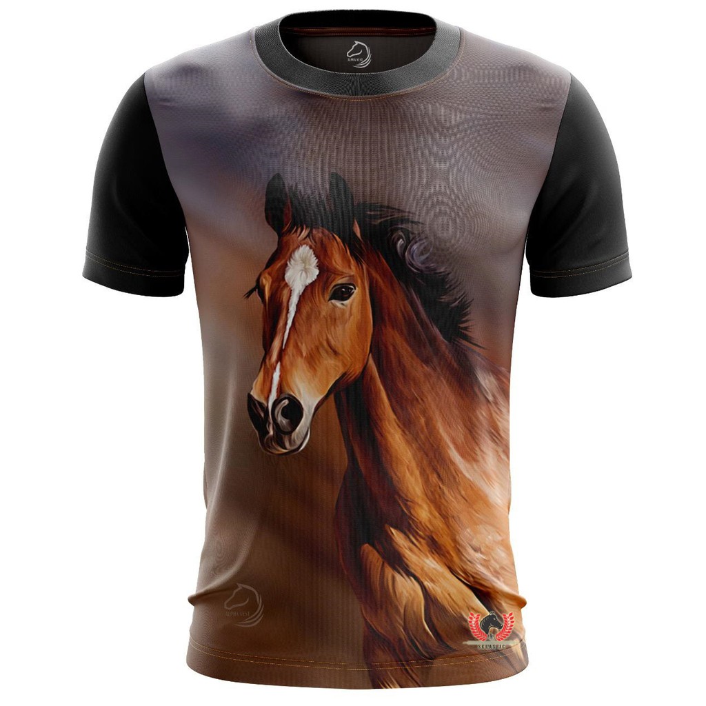 Contempt cloth dishonest Camisa Country Cowboy Masculina Estampa Cavalo M03 | Shopee Brasil