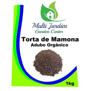 1kg Torta de Mamona Adubo Fertilizante Orgânico Farelado