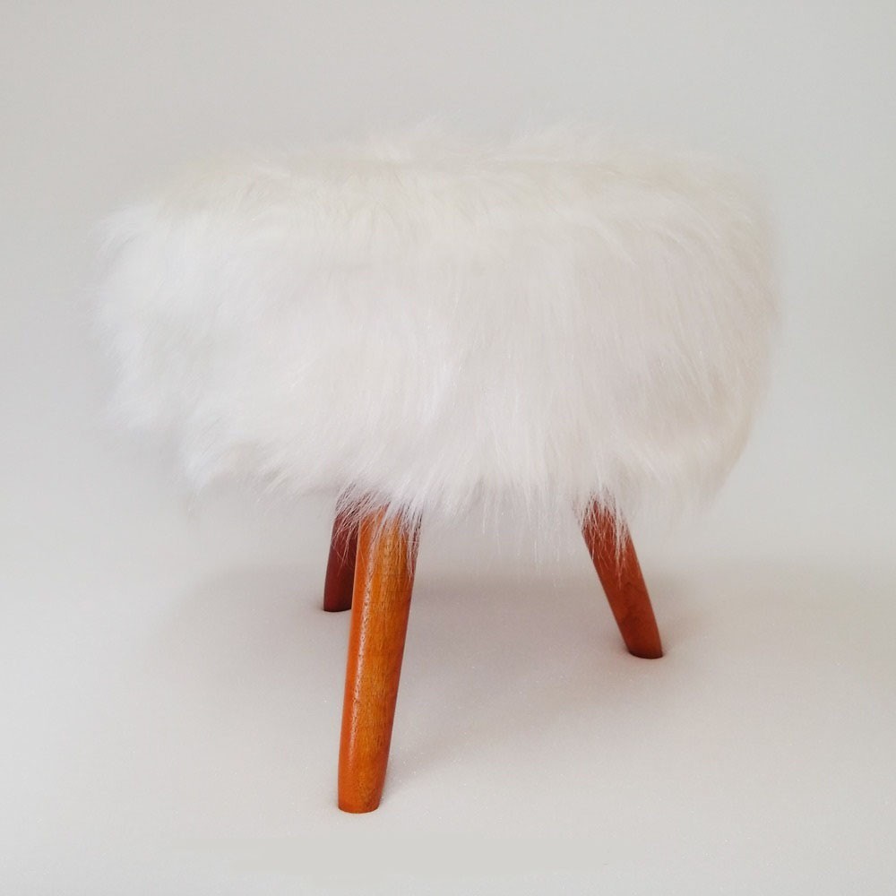Puf, Puff Para Sala, Hall De Entrada, Pelo Alto Cores, Top