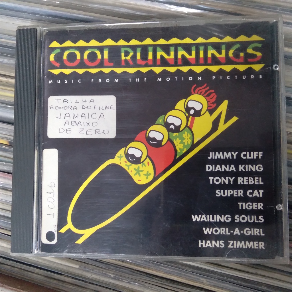 COOL RUNNINGS CD TRILHA SONORA FILME JAMAICA ABAIXO DE ZERO