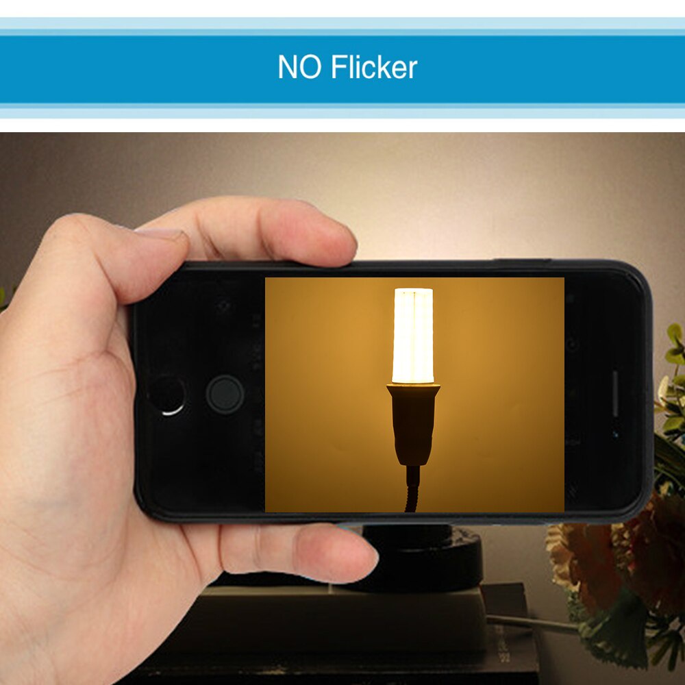 Lâmpada LED 2835 12W E27 SMD E14 Milho Holofotes 3 Cores Vela Casa Luz De Poupança Energia