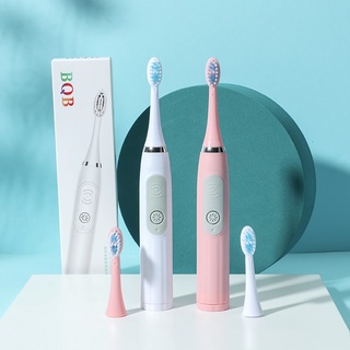 Escova De Dentes Elétrica Para Adulto Com Cerdas Macias Conjunto De Higiene Oral À Prova D