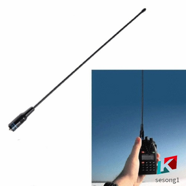 2X para antena Baofeng UV5R UV-82 NA-771 144/430 MHz 10 W banda doble Walkie Ta6 