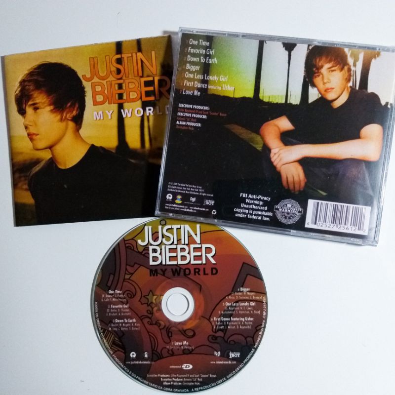 CD Justin Bieber My World 2009 - LEIA A DESCRIÇÃO | Shopee Brasil