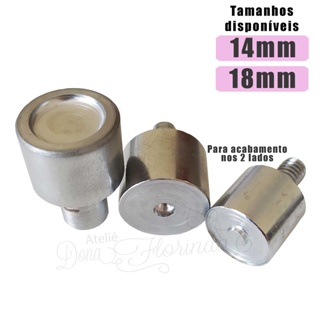 Matriz Botão Magnético GRAZIANO Ímã Rebite 2 Lados (3pcs) 14 ou 18mm em Oferta na Shopee