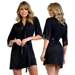 Robe Hobby Roupão Renda Luxo Dakota | 850
