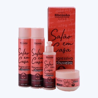 Kit Capilar Salão em Casa Rhenuks Cosméticos