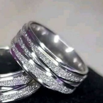 1 unidade de aliança Risco Cruzado Aço Inoxidável 8mm em Oferta na Shopee