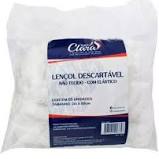 Lençol Descartável Com Elástico com 5Un e com 15un. - Santa Clara