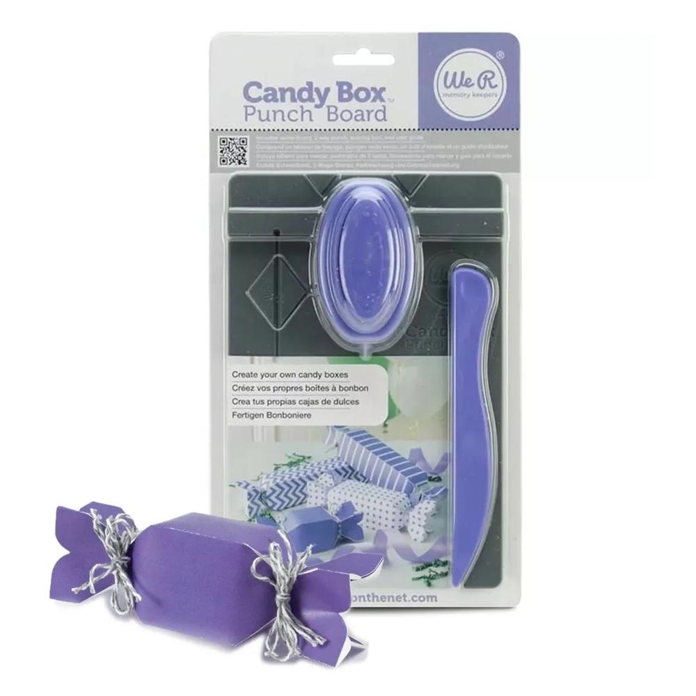 Base Com Furador e Vinco para Criação de Caixas Bombom We R em Oferta na Shopee