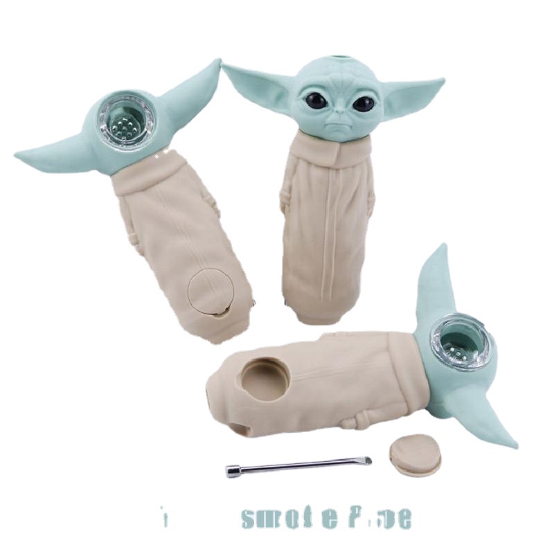 Yoda Tubos De Charuto De Alumínio Resistente Ao Calor De Cachimbo De Fumar