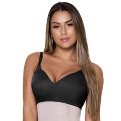 Sutia Top Reforcado Nayane Rodrigues Sem Aro Comprime e Modela os Seios Sem Bojo