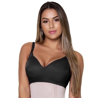 Sutia Top Reforcado Nayane Rodrigues Sem Aro Comprime e Modela os Seios Sem Bojo em Oferta na Shopee