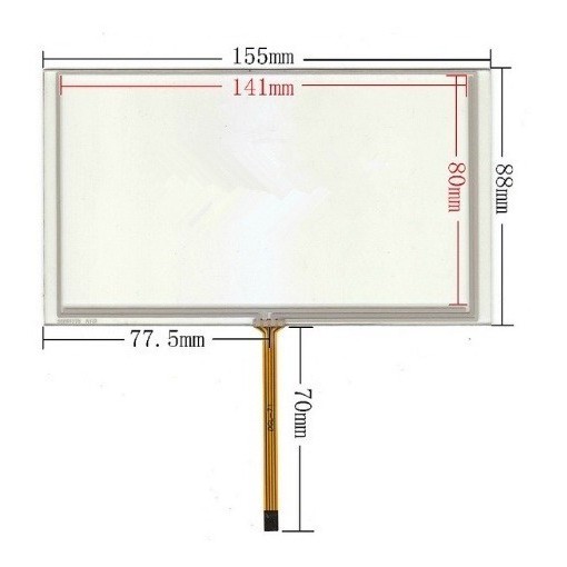 Touch Screen 6.2 Multimídia Caska Buster Multilaser M1