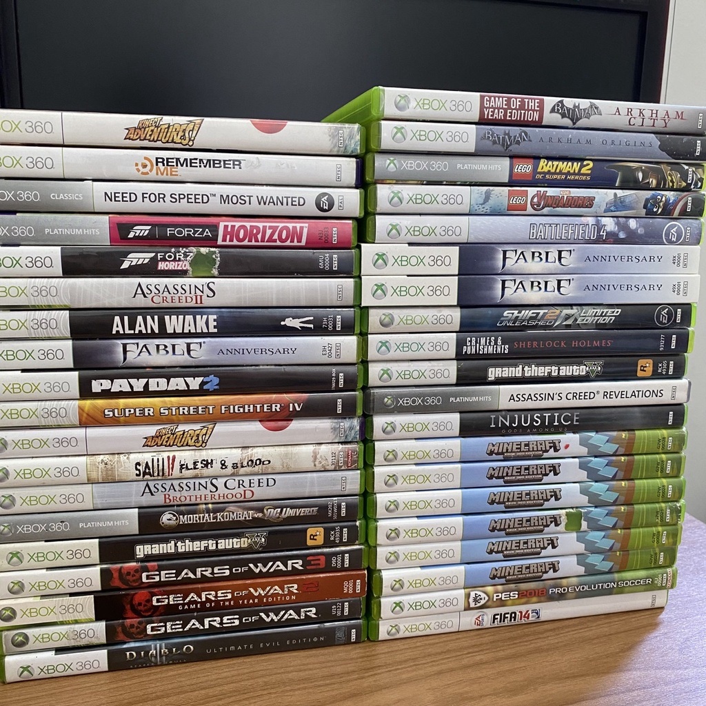 Jogos para Xbox 360 - Vários Títulos de Game ( Original ) - Mídia Fìsica -  Escorrega o Preço