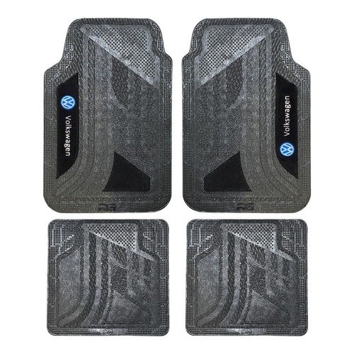 Tapete Personalizado Borracha Pvc Carpete Bordado Vw Gol G3