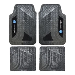 Tapete Personalizado Borracha Pvc Carpete Bordado Vw Gol G3
