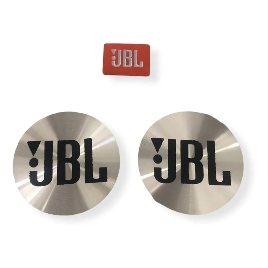Emblema Jbl - Adesivo Emblema De Metal Caixa De Som Jbl COLA 3M ORIGINAL novo em perfeito estado Ótima qualidade