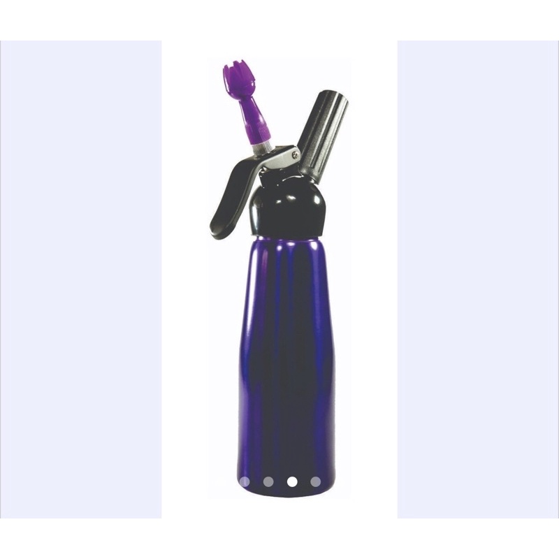Garrafa Sifão P/ Chantilly Cremes 500ml roxo açai ( chocobraz ) 2 anos de garantia - Home & Living