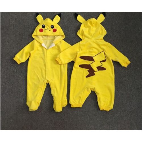 Pokemon Ir Pikachu Infantil Da Crianca Roupa Macacao Macacao Playsuit Shopee Brasil