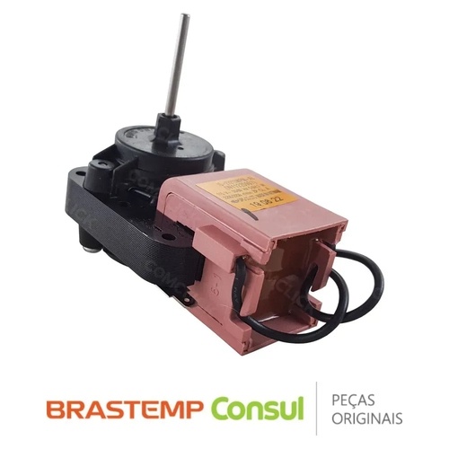 Motor Ventilador Geladeira Brastemp Clean Original BRE 50 - W10399715 / W10253821 Original