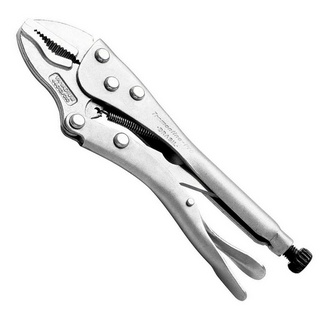 Alicate de Pressão 10" Tramontina PRO Mordentes Triangular Capacidade 30mm 44012/110 em Oferta na Shopee