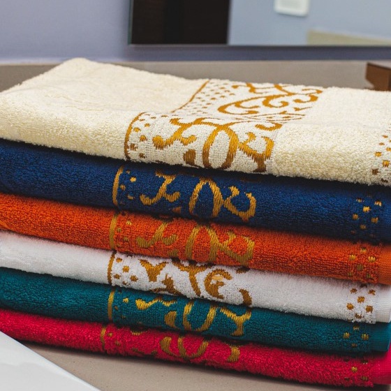 Toalha de Rosto Exuberance 45x70cm 100% Algodao