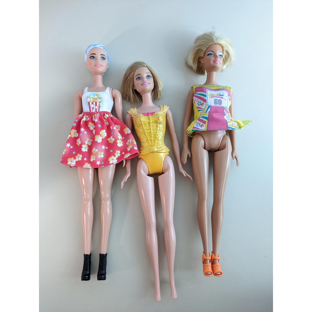 Lote 3 Boneca Barbie mattel - leia a descrição