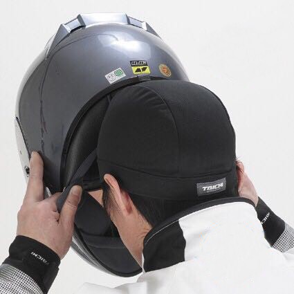 RS TAICHI Cool Inner Cap Head Mask Moto Bike Respirável Transpiração Forrado Capacete De Motocicleta Desgaste Interno Ba
