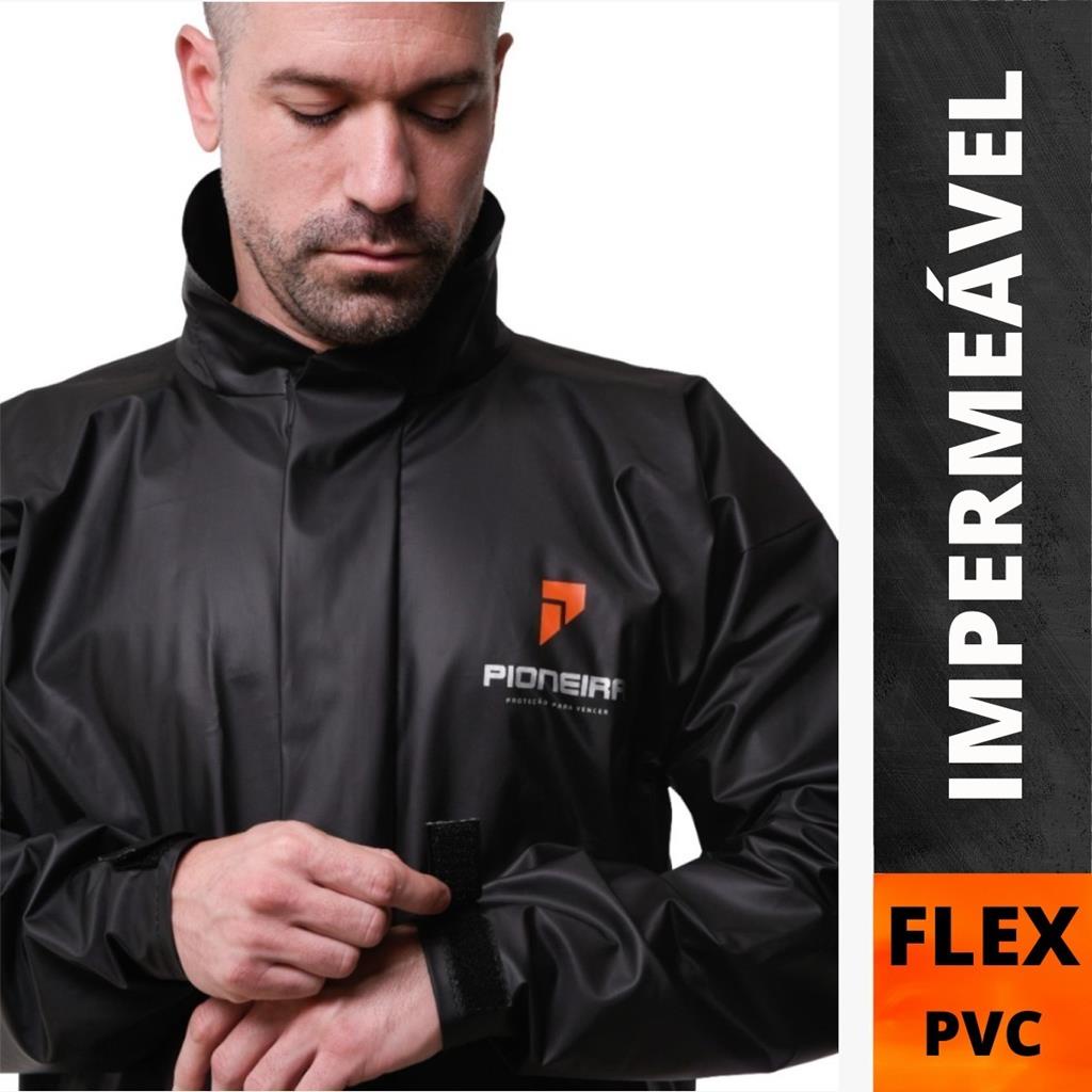 Capa Chuva Moto Impermeavel Pioneira Storm Combate Ciclista