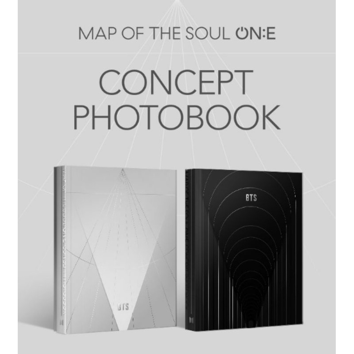 BTS MAP OF THE SOUL ONE CONCEPT PHOTO BOOK / BTS PHOTOBOOK | Shopee Brasil