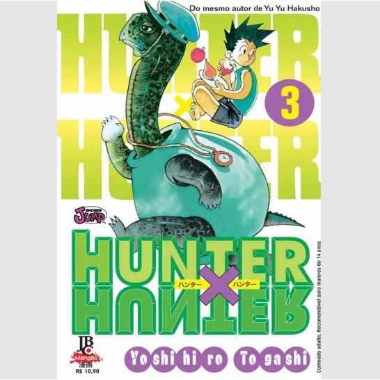 Mangá Hunter X Hunter Anime Novo Lacado Todos Volumes do 1 ao 26