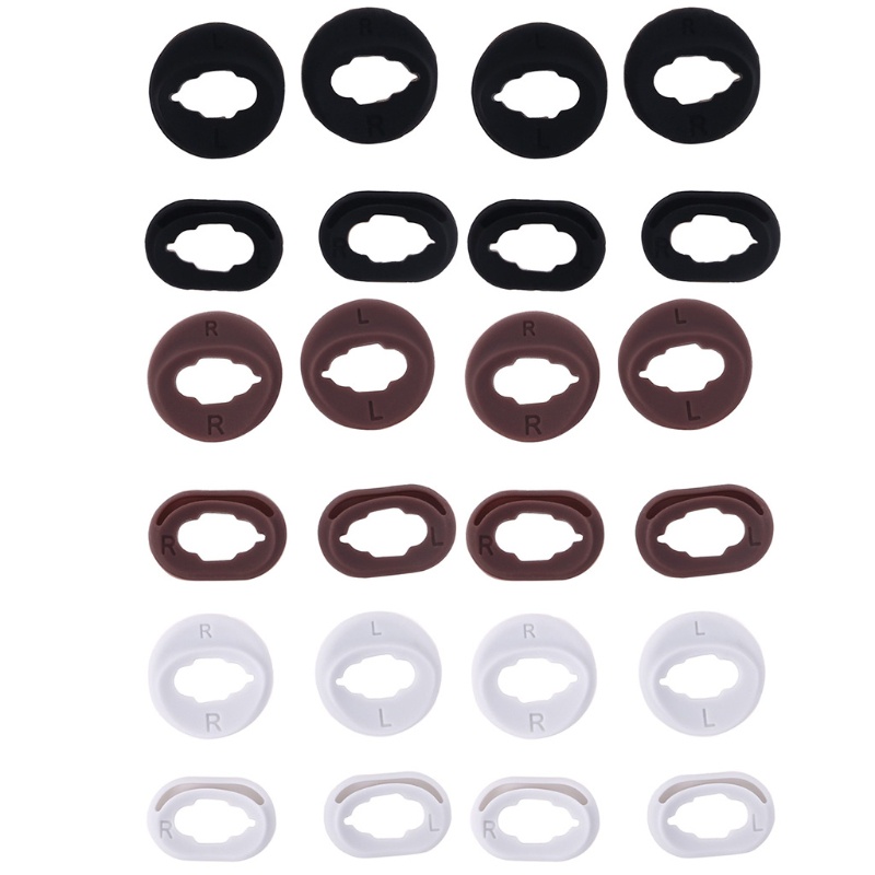 Silicone Géis Eartips Earpads Substituição Orelha Bud Dicas Capa Para Botões