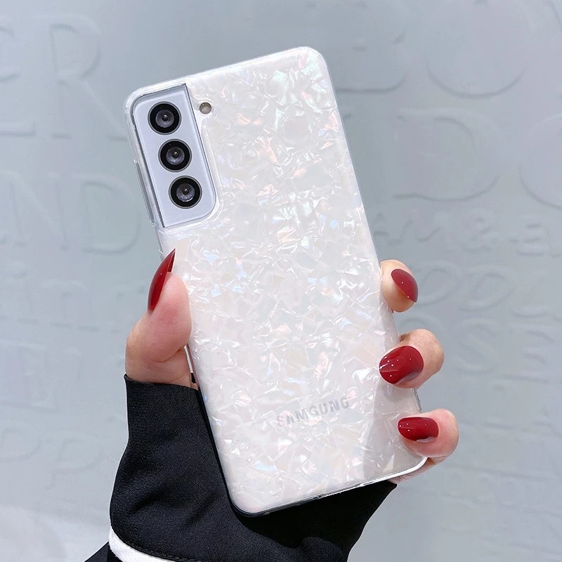 Capa De Telefone Glitter Dream Shell Para Samsung Galaxy A06 A16 S21 S20 FE S25 S22 Plus A53 A52 A52s A71 A51 4G Note 10 em Oferta na Shopee