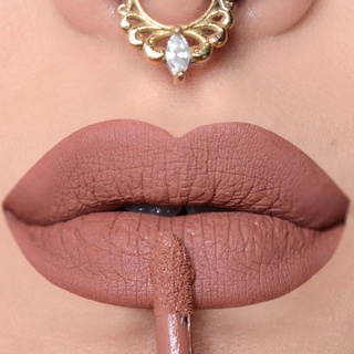 Batom LIQUIDO Matte Marrom Boca DIVAMOR