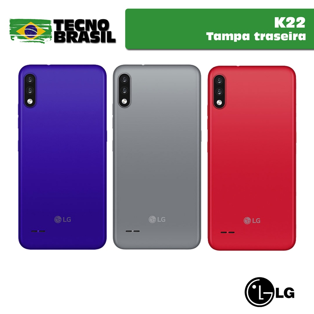 Tampa traseira ORIGINAL celular LG modelo K22 | Shopee Brasil