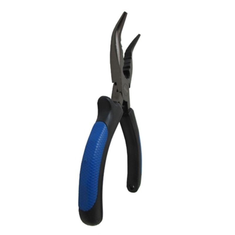 Alicate para Pesca Multfunção 6" - bico curvo Lizard