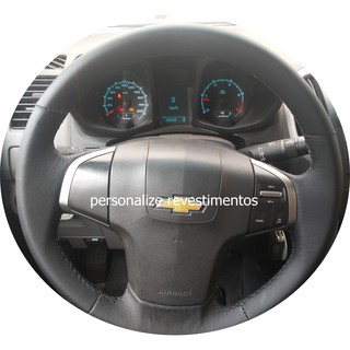 capa de volante costurada S10 2012+