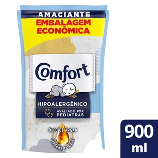 Refil Amaciante Concentrado Comfort Puro Cuidado 900 ml em Oferta na Shopee