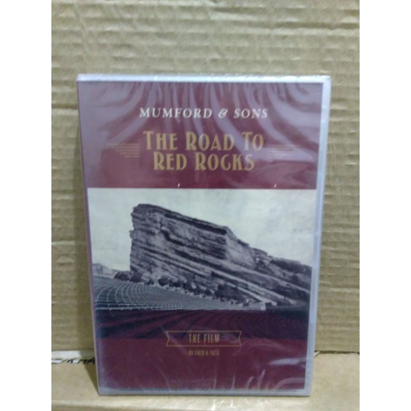 DVD MUMFORD E SONS-THE ROAD TO RED ROCKS (ORIGINAL/LACRADO).